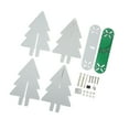 thumbnail image 4 of Electronic Christmas Tree Kit, DIY Tree Assemble Kit Decorative USB Powered Romantic  For Soldering Practice Red,Green, 4 of 8