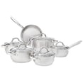 thumbnail image 2 of Heim Concept Stainless Steel 12-Piece Cookware Set, Silver, 2 of 4