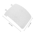 thumbnail image 2 of UPGRATOR Air Conditioner Windshield Deflector for Window, White Plastic, 11.8 x 6.9 x 1.6 inches, 1 Set, 2 of 8