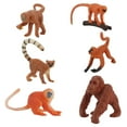 thumbnail image 4 of SHISUYAN 6Pack Realistic Monkey Animal Models PVC Plastic for Educational and Imagination Development, 4 of 8