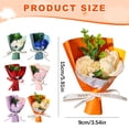 thumbnail image 3 of Valentines Flowers Artificial Valentines Day Fake Flowers Valentine's Day Artificial Flowers Valentine's Day Flowers Mini Rose Bouquet Flower Bouquets, 3 of 8