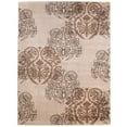thumbnail image 2 of Milan Power Loomed Rug, Ivory/Brown, 2 of 3