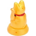 thumbnail image 3 of Gato De La Suerte Dorado Con Energía Solar Que Da La Bienvenida Que Agita El Brazo Haciendo Señas A La Fortuna Y La Salud, 3 of 5