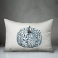thumbnail image 3 of Creative Products Blue Botanical Pumpkin 14x20 Spun Poly Pillow, 3 of 3