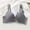 Dark Gray, variant on Women's Underwire Bras Spliced Back Hook Thin Classic Casual Undergarment