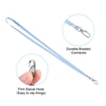 thumbnail image 3 of Unique Bargains Polyester Flat Strap Neck Lanyards with Clip Swivel Hook Sky Blue 20 Pack, 3 of 5
