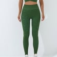 thumbnail image 4 of Up to 65% off!Yoga Gym Pants for Women Plus Size Fashion Seamless Hip Lift Fitness Running High-waisted Yoga Pants, 4 of 4