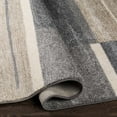 thumbnail image 5 of Hauteloom Glouster Living Room, Bedroom Area Rug - Shag - High Pile - Gray, Ivory - 5'3" x 7'3", 5 of 8