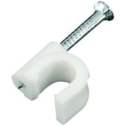 GE Nail-In Cable Clips, 20pk