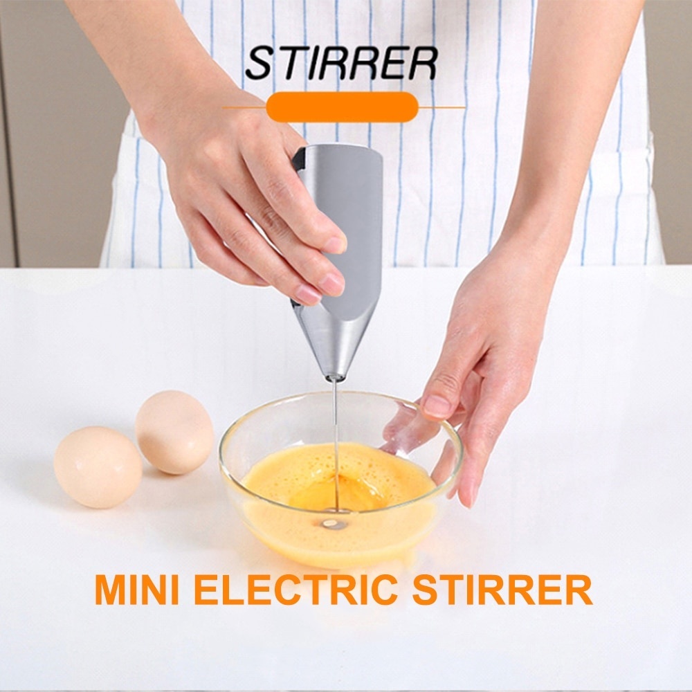 Electric Milk Frother Drink Foamer Whisk Mixer Stirrer Coffee