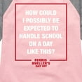 thumbnail image 3 of Ferris Bueller's Day Off - How Could I Possibly - Toddler And Youth Girls Raglan Graphic T-Shirt, 3 of 4