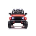 thumbnail image 2 of Ambifirner 24V 2 Seater Kids Ride on Truck with Remote Control: Electric Battery Powered Toys Car w/ 4 Wheels Spring Suspension, LED Lights, Bluetooth Music,Red, 2 of 6