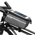 thumbnail image 2 of Alforjas Bolso superior del teléfono del tubo de MTB Bicycle para el bolso del marco delantero de la B-SOUL Alforjas, 2 of 7