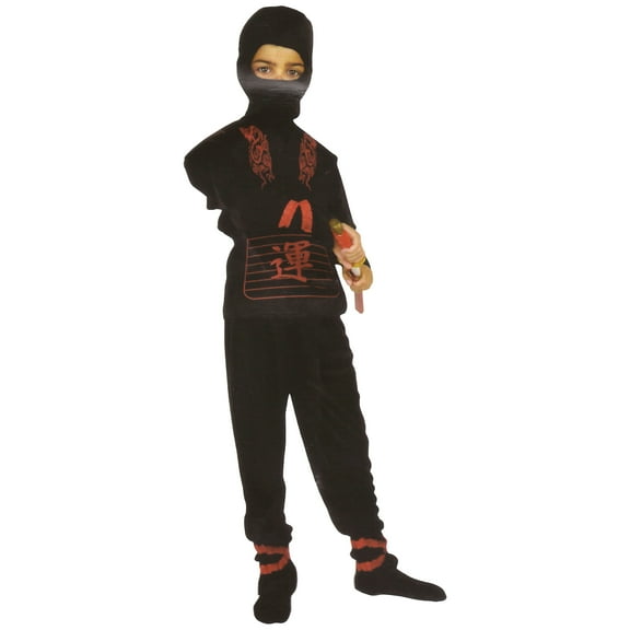 Northlight Red and Black Ninja Boy Halloween Children's Costume 2-3 Years