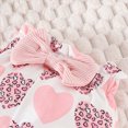 thumbnail image 6 of NOLDARES Baby Girl Clothes Toddler Infant Fall Winter Outfits Romper Newborn 0 3 6 9 12 18 24 Months Girls’ Clothing Set(Pink,3-6 M), 6 of 7