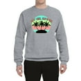 thumbnail image 2 of Wild Bobby, Pastel Color Hot Girl Summer, Streetwear, Unisex Crewneck Graphic Sweatshirt, Heather Grey, Small, 2 of 4