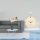 thumbnail image 2 of sofá de casa de muñecas,Muebles para casa de muñecas,sofá para casa de muñecas,decoración a escala,Accesorios para casas de muñecas,sofás en miniatura,juguetes,Reloj de pared,Reloj de, 2 of 8