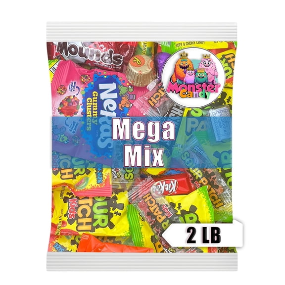 Chocolate and Candy Party Favor Candy Mix - 2 lb Pinata Stuffers Candy Bulk - Goodie Bag Stuffers for Kids Party Favors - Chocolate  Candy Variety Pack Bulk - Bulk Candy Individually Wrapped Candies