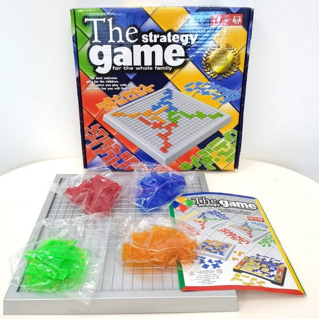 Juegos de mesa para la noche en familia, juegos de ingenio para 2 a 4 jugadores, tablero y piezas de gran tamaño