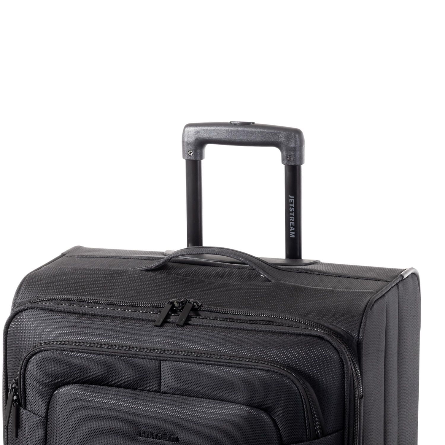 JT 3PC SET SFTSD BLK, 3PC Softside Luggage Set