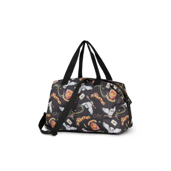 Harry Potter Weekender Duffel Bag Travel Carry-On Shoulder Strap Gryffindor