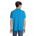 thumbnail image 2 of SOLS  Adult Pacific Pique Twin Needle Stitch Polo Shirt, 2 of 4