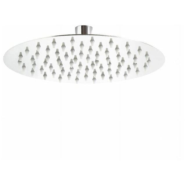 Round Shower Head 20 cm Head Rainfall Rainshower Shower Head Stainless Steel