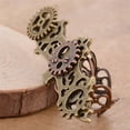 thumbnail image 3 of Steampunk reloj movimiento ajustable de engranajes en mal estado joyería única antigua Dorado + plata Sunnimix Anillo Steampunk Gears, 3 of 6