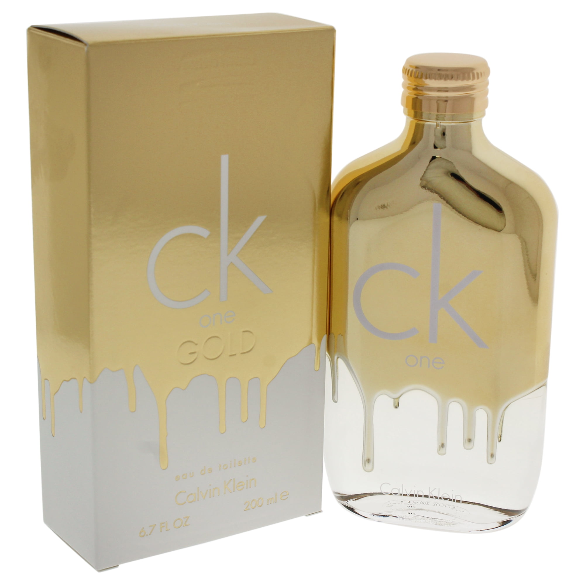 Calvin Klein One Gold 6.7 EDT Unisex Perfume NIB - Walmart.com