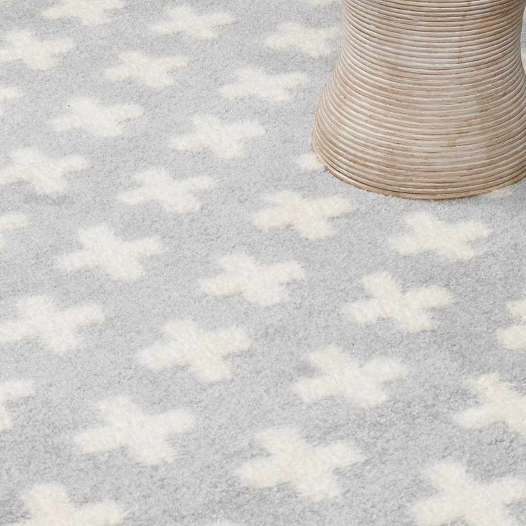 NORM RugRu WOOL CROSS RUG ラグ 送料無料】 WOOL CROSS RUG-NATURAL-ウールクロス ラグ＿ 140×200cm