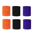 thumbnail image 1 of 6pcs Prácticos Bandas de Muñequeras Protectores deportivos Muñecas transpirables Mangas de pulsera (color surtido), 1 of 6