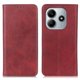 thumbnail image 1 of Split Leather Case for Xiaomi Redmi Note 14 5G Flip Wallet Phone Cover - Coffee, 1 of 5