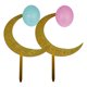 thumbnail image 5 of Decoración de pastel en forma de media luna, acrílico, complemento de luna, decoración de pastel no tóxica, 5 of 7