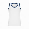 thumbnail image 5 of NOLDARES Mens Workout Tank Tops Summer Sleeveless Tee Shirts Casual Stylish Gym Muscle Shirt Loose Fit for Basketball(White,M), 5 of 5