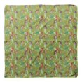 thumbnail image 4 of Bimba Green Bubbles & Mermaid Ocean Pure Silk Printed Head Bandanas Summer Neck Wrap Scarf 40 x 40 Inches, 4 of 6