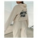 thumbnail image 2 of Pantalones Chándal para Correr Conjuntos Boutique Sudadera Con Capucha Hombres Mujeres Manga Larga Suelta Letras, 2 of 8