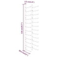 thumbnail image 4 of vidaXL Porte-Bouteilles Mural pour 36 Bouteilles 2 Pcs Fer Doré, 4 of 4
