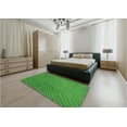 thumbnail image 5 of Ahgly Company Machine Washable Indoor Rectangle Transitional Green Area Rugs, 6' x 9', 5 of 7