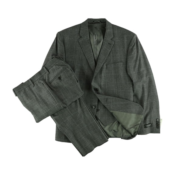 Ralph Lauren Mens Ultraflex Formal Tuxedo, Grey, 42 Regular / 36W x UnfinishedL