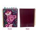 Disney Alice In Wonderland Spiral Notebook Cheshire Cat Writing Journal