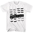 thumbnail image 1 of Kings Of Leon T-Shirt Adulte Blanc avec Cils L, 1 of 2