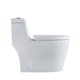 thumbnail image 7 of Altair T280 Savona 1.1 / 1.6 Gpf Dual Flush One Piece Elongated Toilet - White, 7 of 7