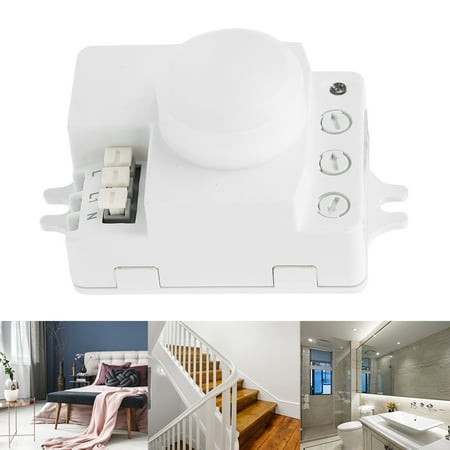 

Ymiko Microwave Switch Sensor Microwave Switch Sensor Radar Induction Automatically Identify TDL-1912 5.8GHz AC85‑250V 5.8GHz Sensor Switches