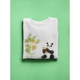 thumbnail image 3 of Panda Eating Sweatshirt Men -Image by Shutterstock, Male 5X-Large, 3 of 4