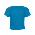 thumbnail image 2 of Boxercraft BW2403 Women's Baby Rib Top-Pacific Blue-S, 2 of 2