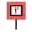 Red Black, variant on Carolines Treasures Letter F Initial Monogram - Orange Polka Dots Leash Holder Or Key Hook