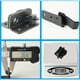 thumbnail image 5 of Cerradura de Puerta Corrediza NQ ‎Acero Inoxidable ‎Negro Mate EMS3006R-B-FR ‎Mediano, 5 of 5