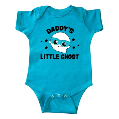 

Inktastic Cute Daddy s Little Ghost with Stars Gift Baby Boy or Baby Girl Bodysuit