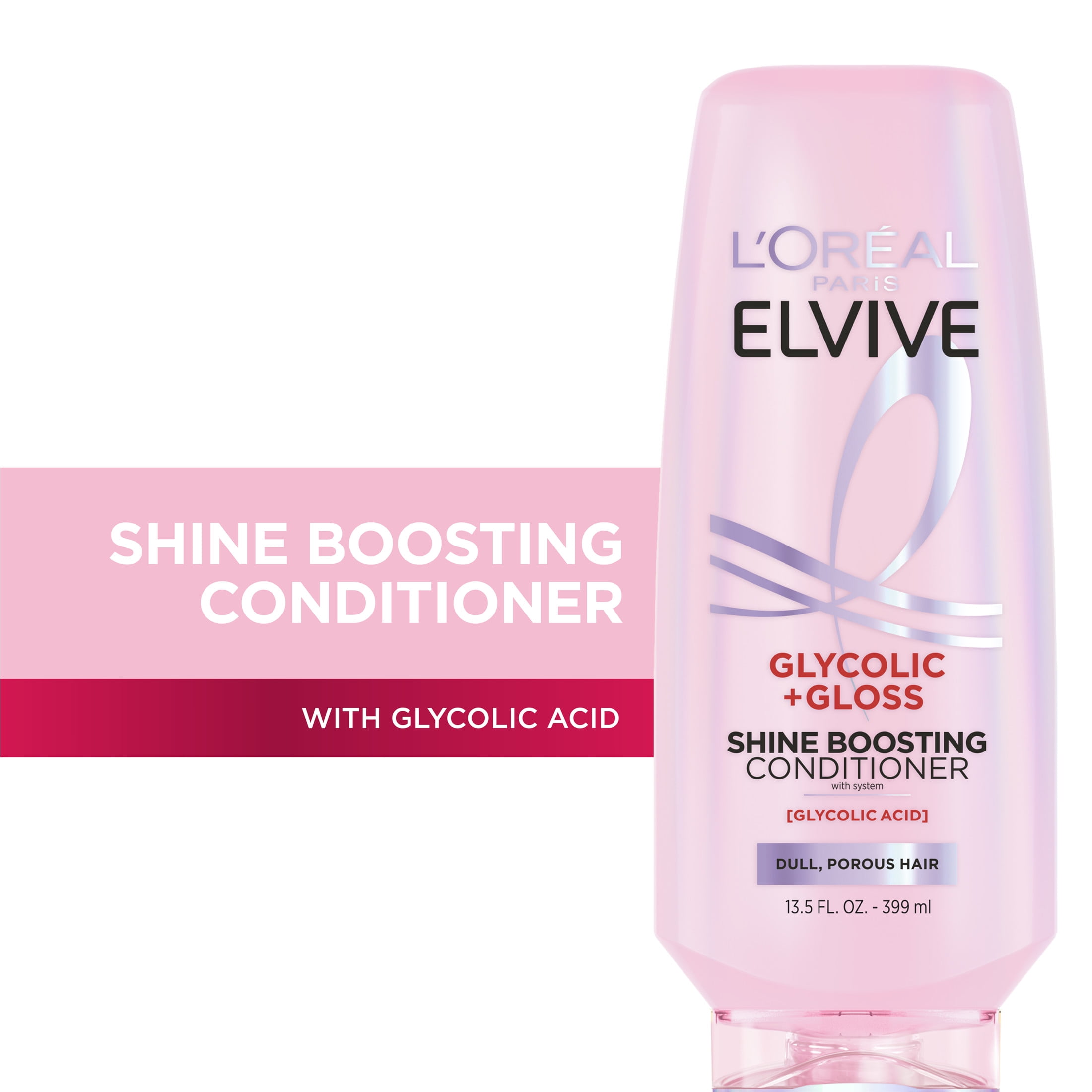 L'Oreal Paris Glycolic Gloss Shine Enhancing Conditioner, 13.5 fl oz