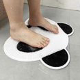 thumbnail image 2 of Cute Panda Silicone Massage Mat, Shower Foot Scrubber With Suction Cup, Water Absorbent Non-Slip Shower Mat 4035cm, 2 of 5